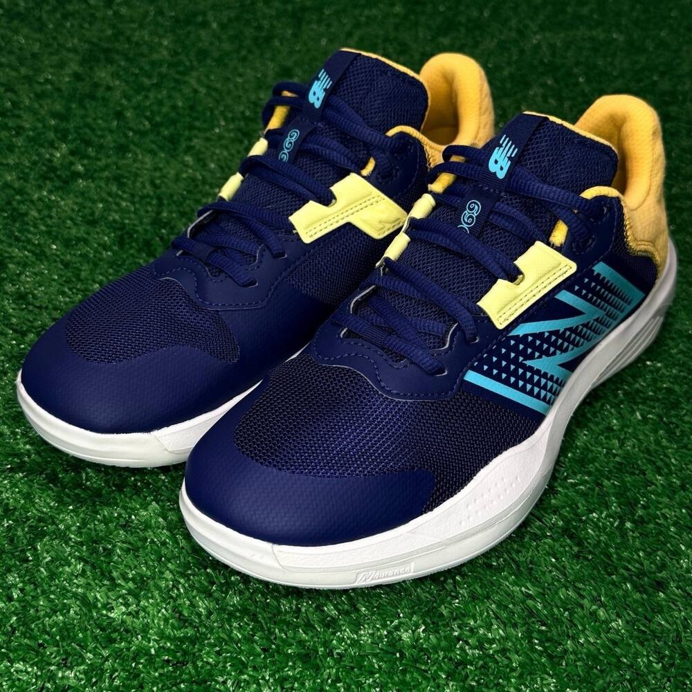 New Balance 696 v6 Blue/Yelow Tennis Sneakers Mens 7,5/Womens 9 Size